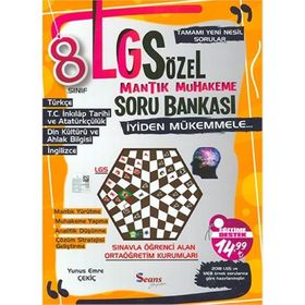 Seans Yayınları 8.Sınıf LGS Sözel Mantık Muhakeme Soru Bankası