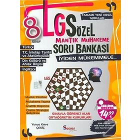 Seans Yayınları 8.Sınıf LGS Sözel Mantık Muhakeme Soru Bankası