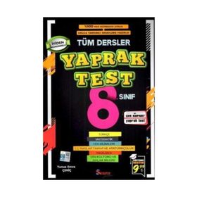 Seans Yayınları 8. Sınıf Tüm Dersler Yaprak Test