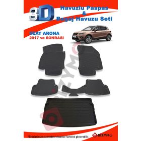 Seat Arona 2017 ve Sonrası Paspas ve Bagaj Havuzu