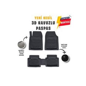Seat Arona 2018 Siyah Havuzlu Paspas