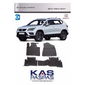 Seat Ateca 2017 Model 3D Havuzlu Paspas