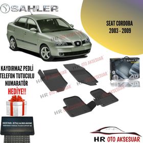 Seat Cordoba 3 Oto Paspas 4,5D 2003-2009 Siyah 5 Parça