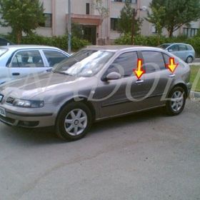 Seat Cordoba Paslanmaz Çelik 4 Kapı Krom Kapı Kolu