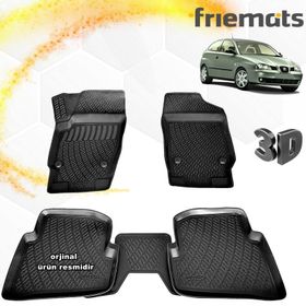 Seat İbiza 2002-2008 Premium 3D Havuzlu Oto Paspas Bizymo