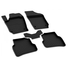 Seat İbiza 2009-2016 Premium 3D Havuzlu Oto Paspas Bizymo