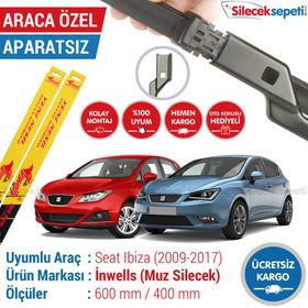 Seat İbiza 2009-2017 Muz Silecek Takımı