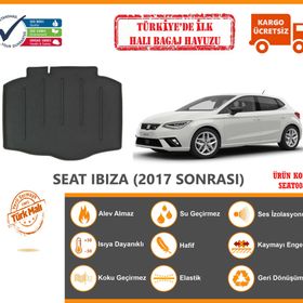 Seat Ibiza 2017 Sonrası Halı Bagaj Havuzu