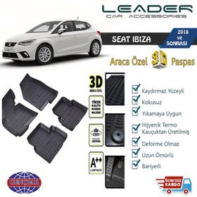 Seat Ibiza 2018 3D Havuzlu Paspas