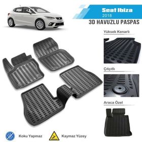 Seat Ibiza 2018 3D Havuzlu Paspas