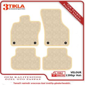 Seat İbıza 4 Oto Paspas 4,5D 2008-2017 Siyah 5 Parça
