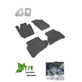 Seat İbıza 4 Oto Paspas 4,5D 2008-2017 Siyah 5 Parça