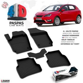 Seat Ibıza Hb 2009-2010-2011-2012 4D Havuzlu Oto Paspas