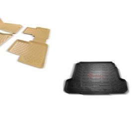 Seat İbiza III 2002-2007 Siyah 3D Araca Özel Havuzlu Paspas