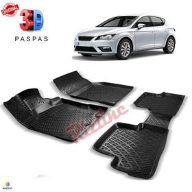 Seat İbiza Iv 2008 -2017 Siyah 3D Havuzlu Paspas