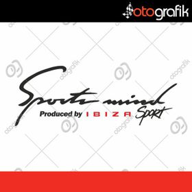 Seat Ibıza Sports Mind Oto Sticker