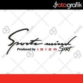 Seat Ibıza Sports Mind Oto Sticker