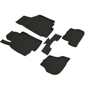 Seat Leon 2 Oto Paspas 4,5D 2006-2012 Siyah 5 Parça