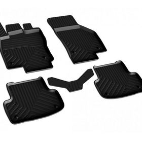 Seat Leon 2 Oto Paspas 4,5D 2006-2012 Siyah 5 Parça