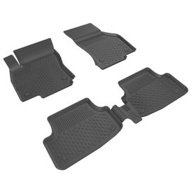 Seat Leon 2 Oto Paspas 4,5D 2006-2012 Siyah 5 Parça
