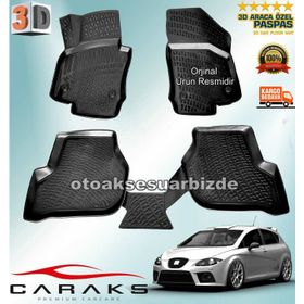 Seat Leon 2006-2012 3D Havuzlu Paspas
