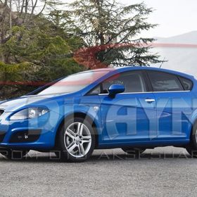 Seat Leon 2006-2012 4 Parça Krom Cam Çıtası