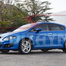 Seat Leon 2006-2012 4 Parça Krom Cam Çıtası