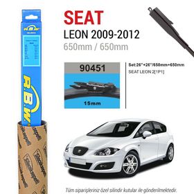 Seat Leon 2009-2012 Muz Silecek Takımı