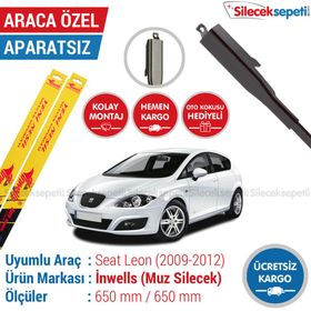Seat Leon 2009-2012 Muz Silecek Takımı