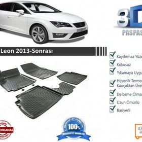 Seat Leon 2013 Sonrası 3D Havuzlu Üniversal Oto Paspas