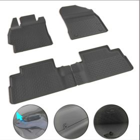 Seat Leon 3 Oto Paspas 4,5D 2013-2019 Siyah 5 Parça