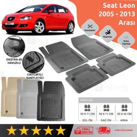 Seat Leon 3D Havuzlu Paspas Takımı