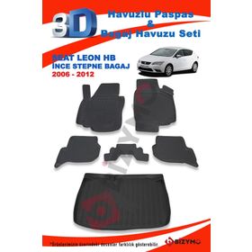 Seat Leon Hb İnce Stepne 2006-2012 Paspas ve Bagaj Havuzu