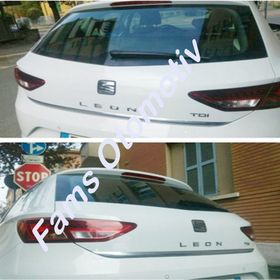 Seat Leon Paslanmaz Çelik 2012 Üzeri Krom Bagaj Alt Çıtası