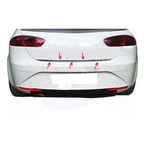 Seat Leon Paslanmaz Çelik 2012 Üzeri Krom Bagaj Alt Çıtası