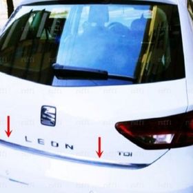 Seat Leon Paslanmaz Çelik 2012 Üzeri Krom Bagaj Alt Çıtası