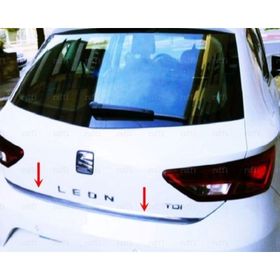 Seat Leon Paslanmaz Çelik 2012 Üzeri Krom Bagaj Alt Çıtası