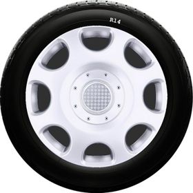 Seat SKS-SJS 208 14 İnç 4 Adet Kırılmaz Jant Kapağı