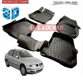 Seat Toledo 1998-2004 3D Havuzlu Paspas