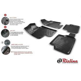 Seat Toledo 2013 Sonrası 3D Havuzlu Paspas