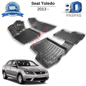 Seat Toledo 2013 Sonrası 3D Havuzlu Paspas