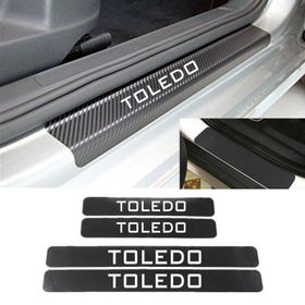 Seat Toledo 4 Adet Karbon Kapı Eşiği Sticker