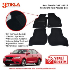 Seat Toledo Oto Paspas 4,5D 2006-2012 Siyah 5 Parça