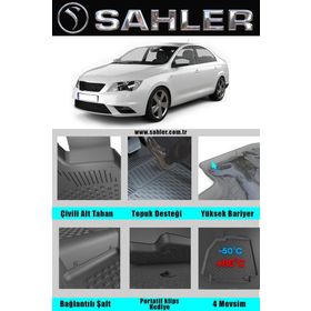 Seat Toledo Oto Paspas 4,5D 2006-2012 Siyah 5 Parça