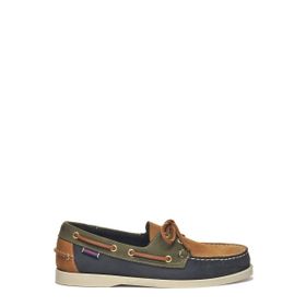 Sebago 7111M2W Nubuk Lacivert Yeşil Erkek Günlük Ayakkabı