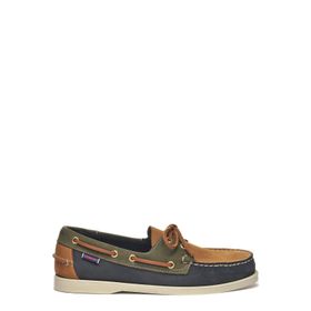 Sebago 7111M2W Nubuk Lacivert Yeşil Erkek Günlük Ayakkabı