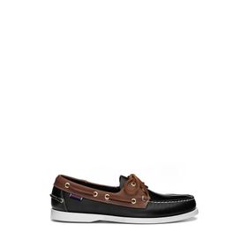 Sebago 7111M7W Deri Siyah Kahve Erkek Günlük Ayakkabı
