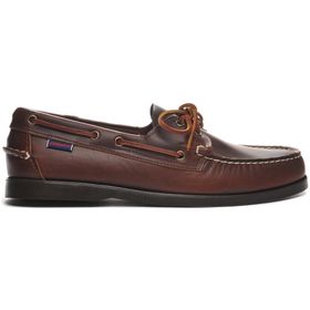 Sebago Docksides Portland Waxed Kahverengi Deri Erkek Günlük Ayakkabı