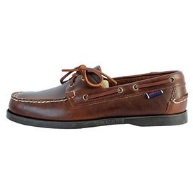 Sebago Docksides Portland Waxed Kahverengi Deri Erkek Günlük Ayakkabı