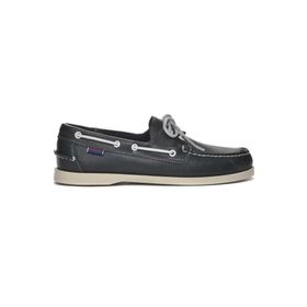 Sebago Docksides Portland Waxed Mavi Erkek Deri Ayakkabı